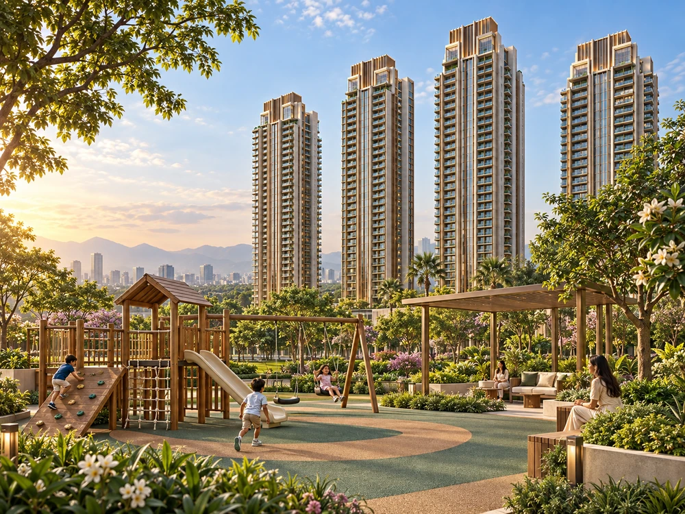 kids play area — Prestige Sector 92