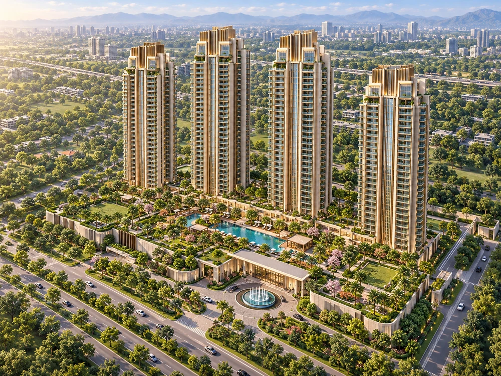 Gurgaon elevation — Prestige Sector 92