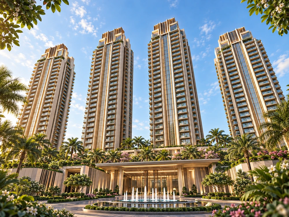 Gurgaon elevation — Prestige Sector 92