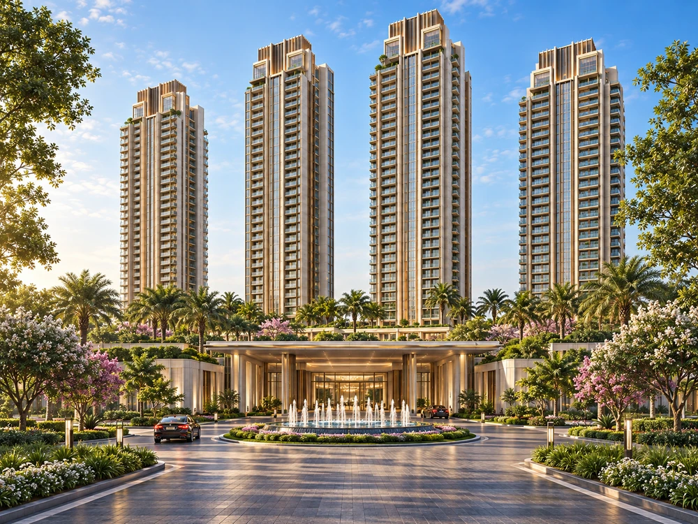 Gurgaon elevation — Prestige Sector 92