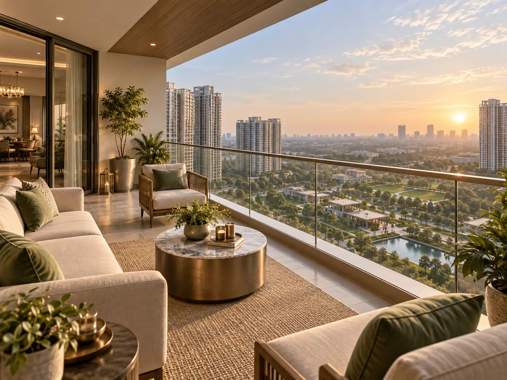 balcony — Prestige Sector 92